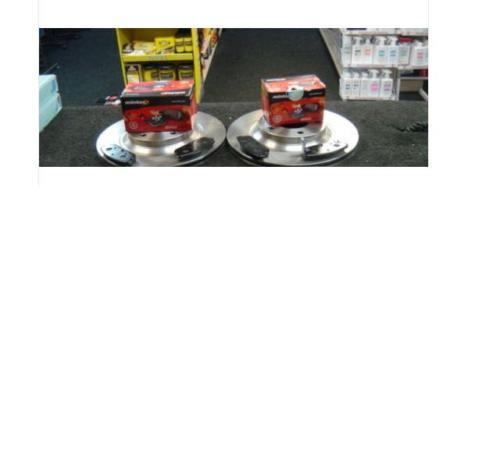 FOR MAZDA RX8 REAR BRAKE DISCS 302MM & MINTEX PADS 2003-ON