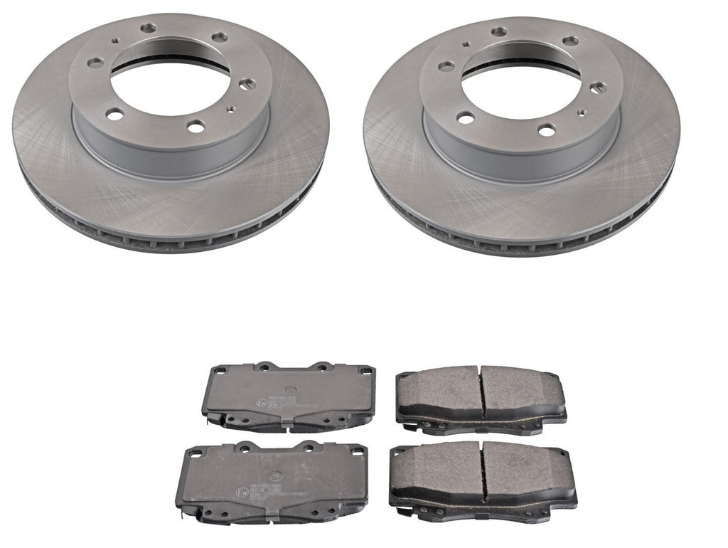 FOR  HI-LUX 4X4 D-4D D/C (MK7 (KUN25)) FRONT BRAKE DISC & PADS