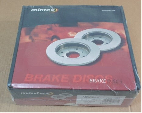 BRAKE DISCS X2 240mm FRONT FITS FORD FIESTA KA MAZDA 121 MINTEX MDC844