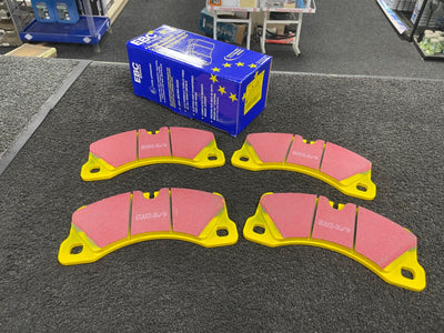 FOR PORSCH CAYENNE PANAMERA  EBC YELLOW STUFF FRONT BRAKE PADS DP41835R 