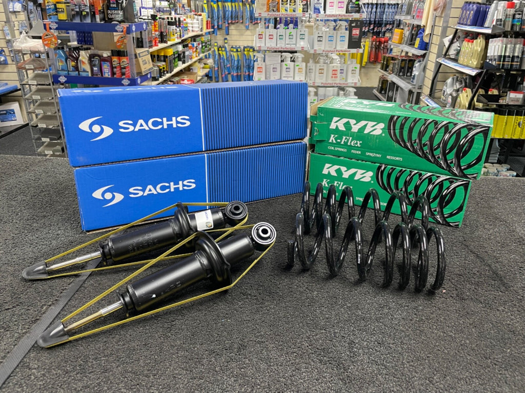 FOR HONDA CIVIC 2.0 TYPE R EP3 REAR SHOCK ABSORBER SHOCKER STRUT 2 COIL SPRINGS 