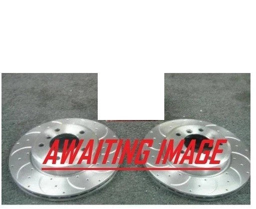 FOR HYUNDAI I30N 2.0 PD FRONT PERFORMANCE DRILLED GROOVED BRAKE DISCS 345MM