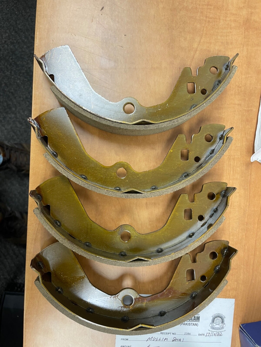 FOR NISSAN BLUEBIRD T12 REAR HAND BRAKE SHOES K170