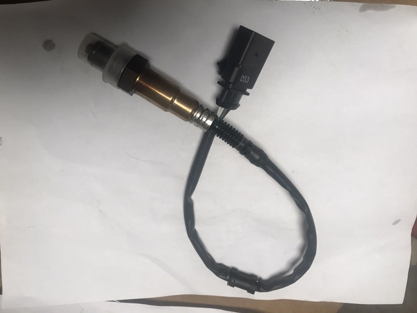 FOR AUDI VW SKODA SEAT FSI LAMBDA SENSOR POST CAT GENUINE OE 06J906262AF