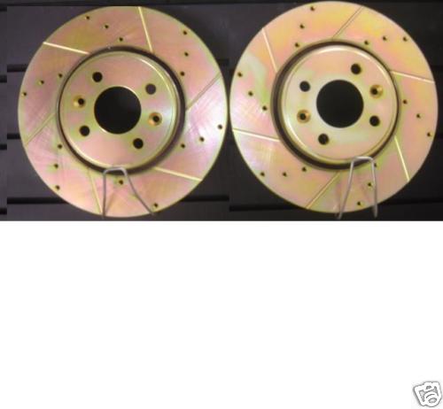 MEGANE COUPE 2.0 16V DRILLED GROOVED BRAKE DISC FRONT