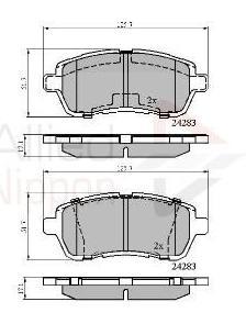 FORD FIESTA 1.0 1.25 1.4 1.5 1.6 TDCI Ti-VCT EcoBoost FRONT BRAKE PADS 2008-2018