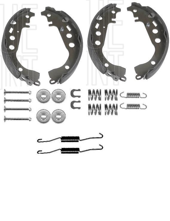 FOR TOYOTA YARIS VVTI D4D VERSO 1999-05 BRAKE SHOE SHOE FITTING KIT 