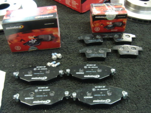 FORD MONDEO 1.8 2.0 16V 2.2ST TDCI 05-07 MINTEX BRAKE PADS FRONT REAR