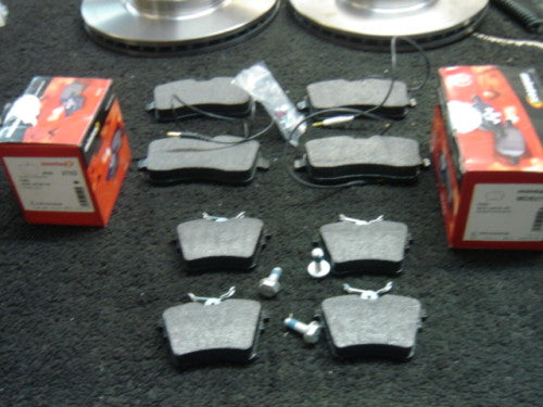 PEUGEOT 407 SW COUPE BRAKE PADS MINTEX DISC BRAKE PADS FRONT REAR