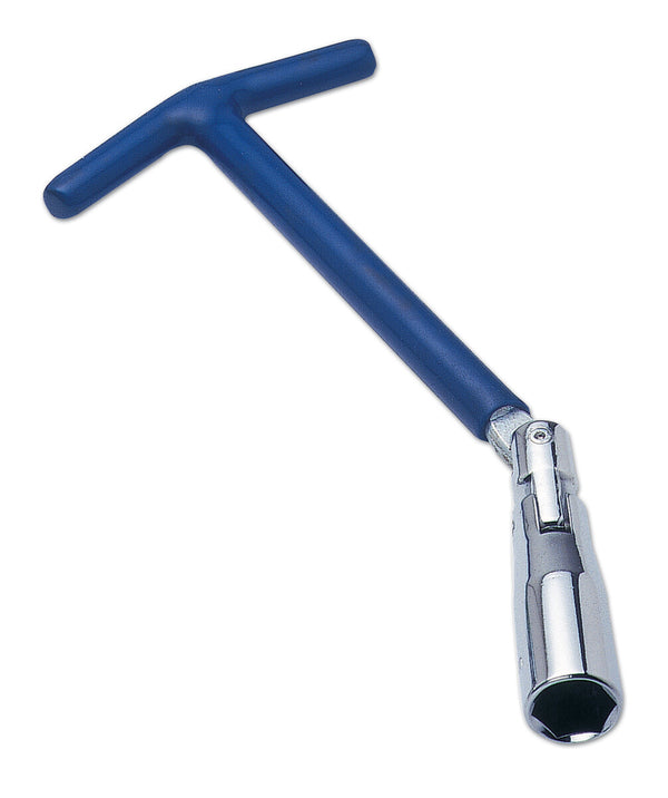 1 X LASER TOOL SPARK PLUG SOCK T-BAR 16MM 