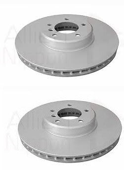 BMW E60 E61 535 535D M SPORT REAR VENTED BRAKE DISC DISCS 345mm MTECH MSPORT
