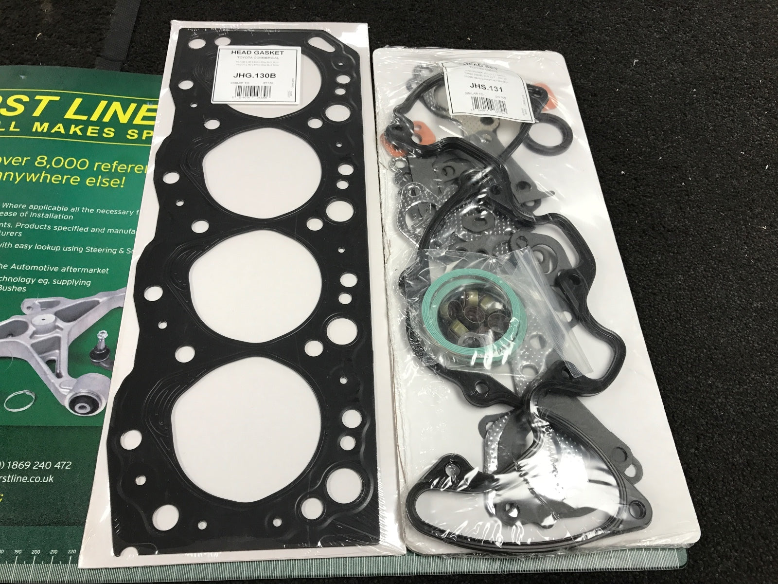 FOR TOYOTA HILUX HIACE HILUX SURF 4RUNNER  2.4D 2L 2LT HEAD GASKET SET NEW