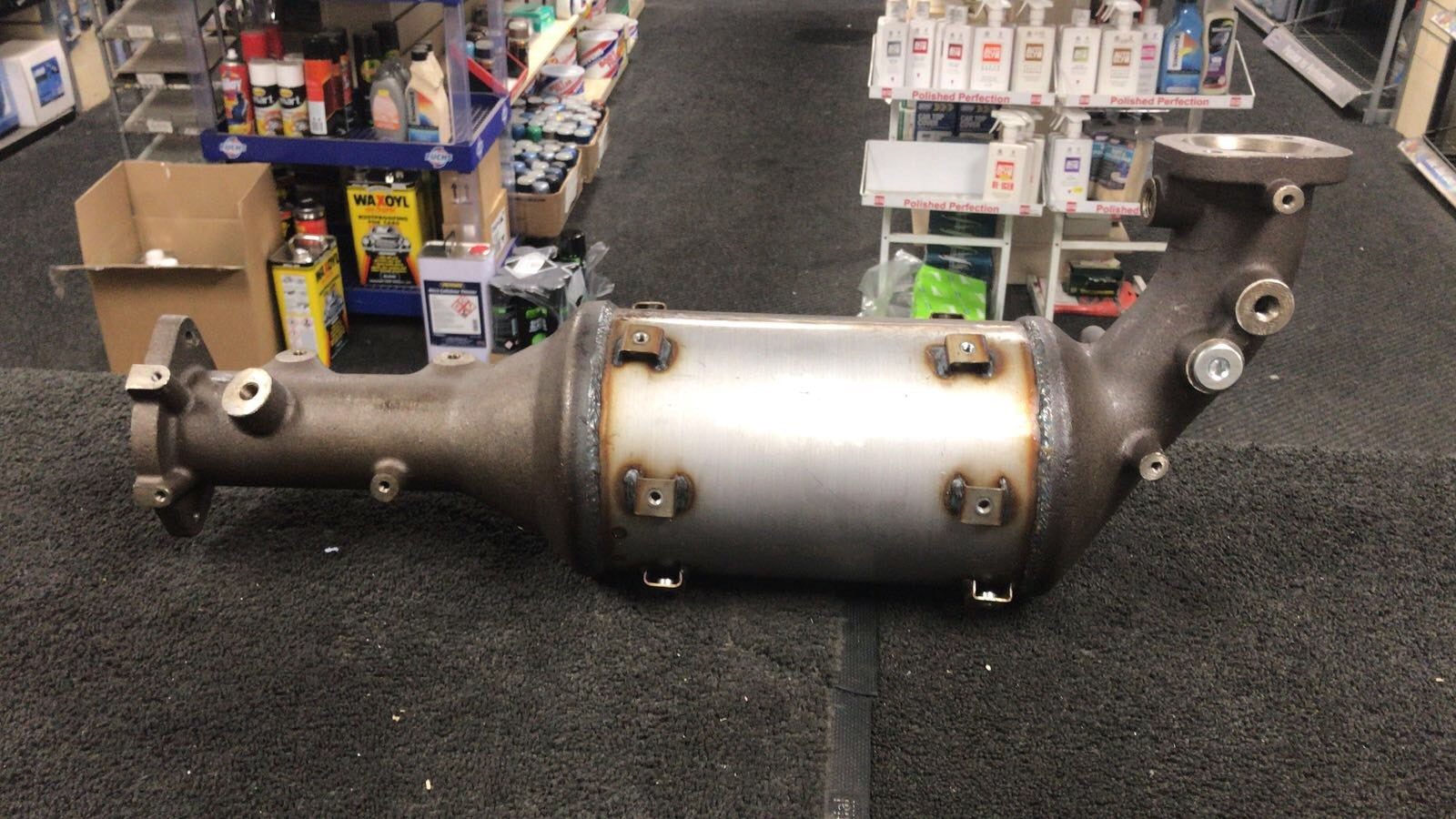 DPF DIESEL PARTICULATE FILTER FITS NISSAN NAVARA D40 2.5 DCI 06-2010  YD25DDTI