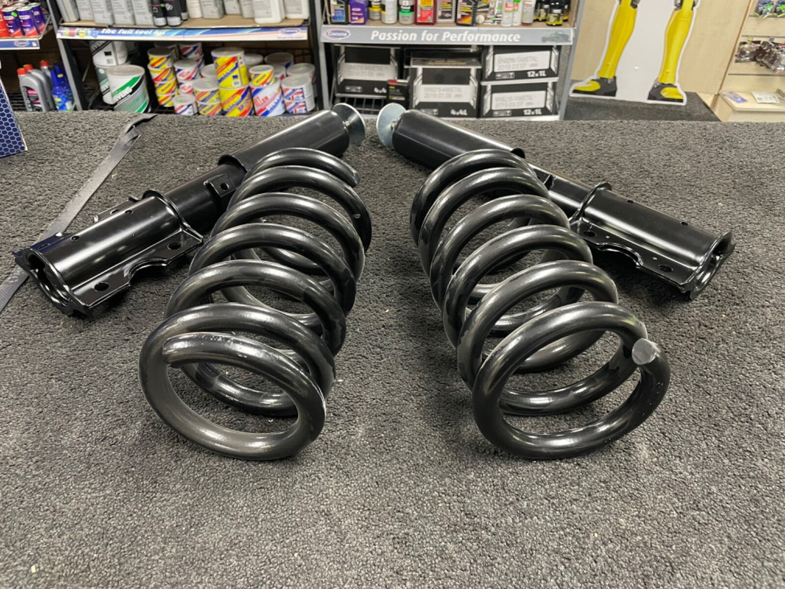 FORD TRANSIT MK4 MK5 2.0 2.5D TD 1986-2000 2 FRONT SHOCK ABSORBER 2 COIL SPRING