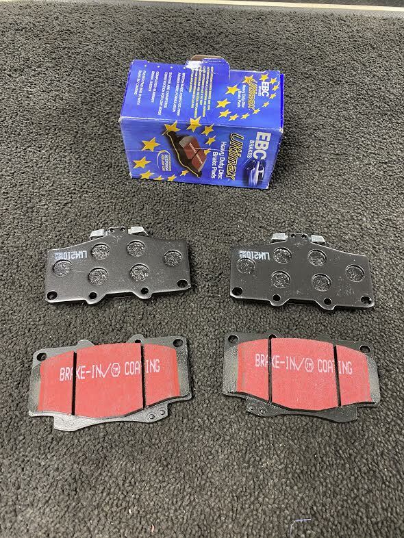 FOR TOYOTA 4-RUNNER  3.0 / VOLKSWAGEN TARO 2.2 (1989-1992) EBC FRONT BRAKE PADS 