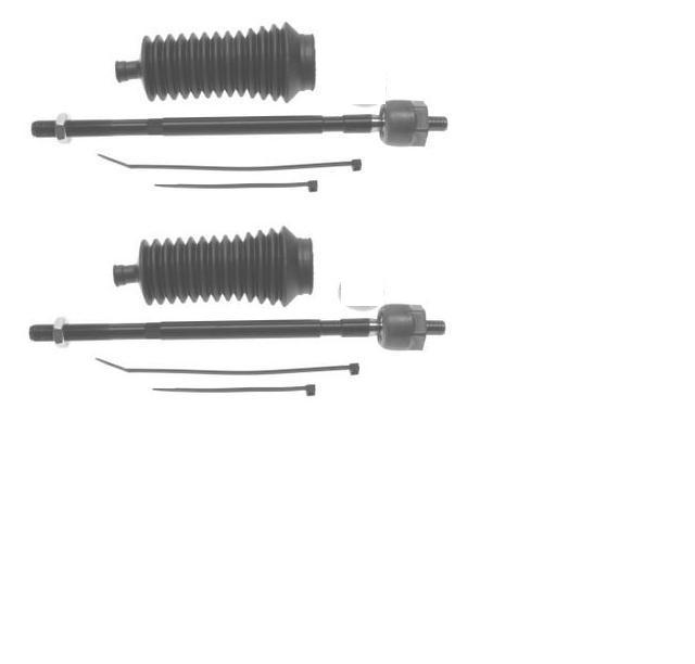 FORD FIESTA 1996-2002 2 INNER STEERING RACK INNER TIE ROD ENDS 2 RACK BOOTS