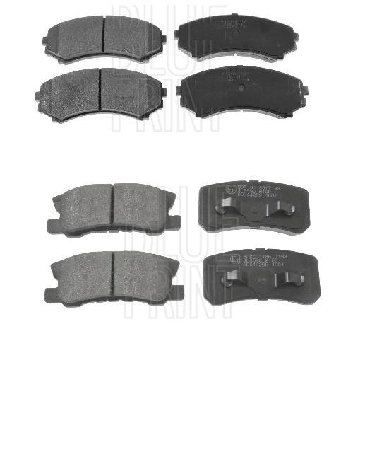 FOR MITSUBISHI SHOGUN PAJERO 3.2DID 3.5V6 GDI 1999-06 DISC BRAKE PADS FRONT REAR