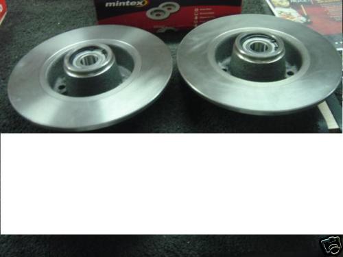 MEGANE SCENIC 03 MINTEX  REAR BRAKE DISC & PADS  240MM