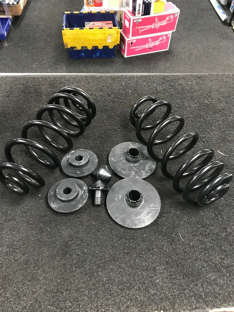 FOR BMW X5 E70 REAR AIR SUSPENSION BAG TO COIL SPRING CONVERSION KIT HEAVY DUTY