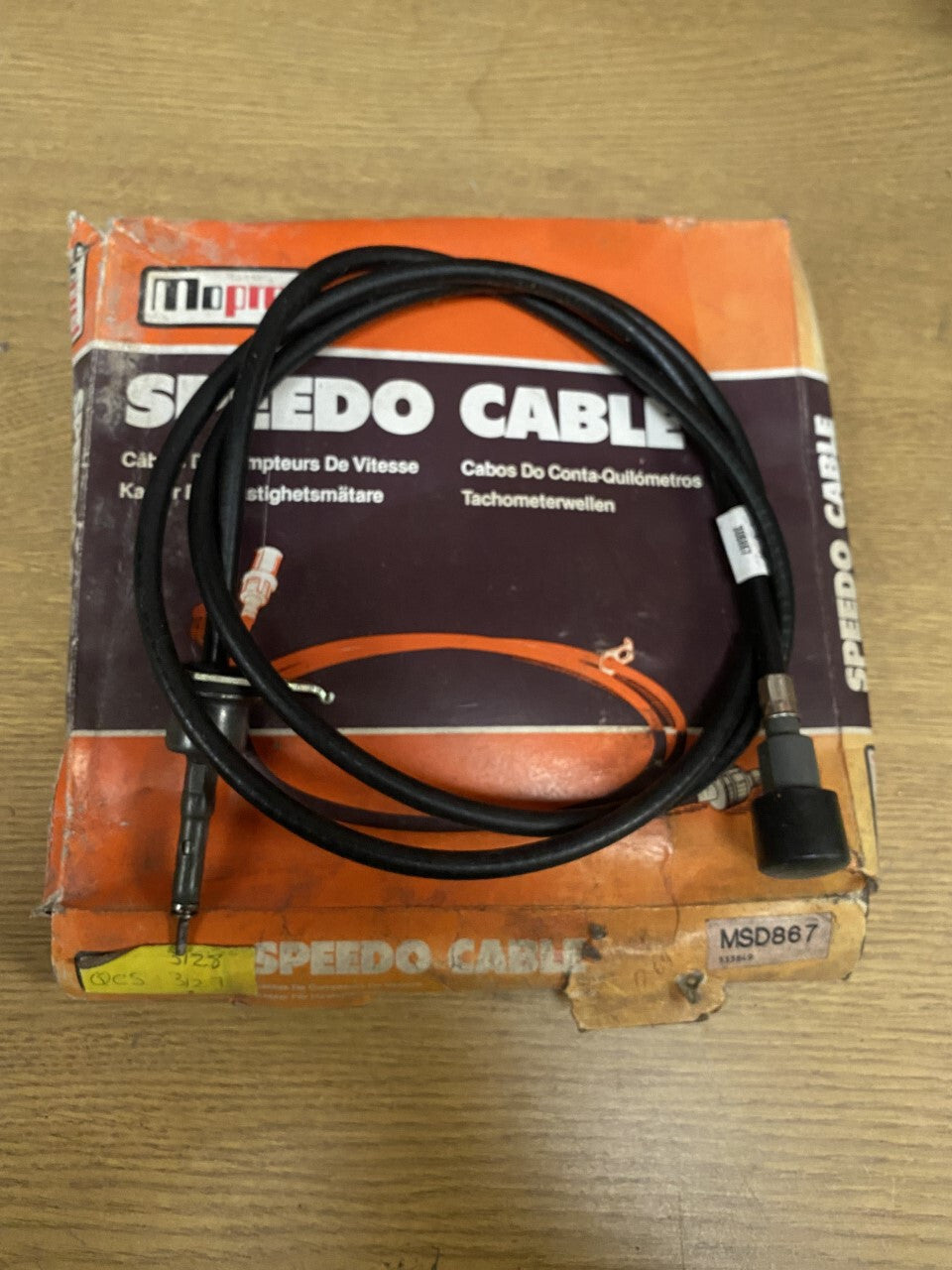 FOR AUSTIN ROVER MAESTRO 1.3 MONTEGO 1.3 1.6 4 SPEED SPEEDO CABLE MSD867