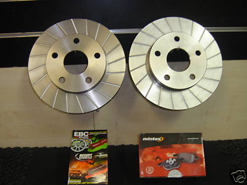 CELICA 1.8 VVTI T SPORT 02> FRONT GROOVED BRAKE DISC