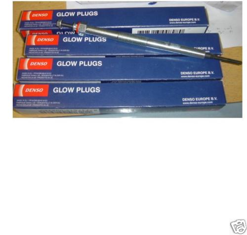 FOR TOYOTA RAV4 PREVIA 2.0 D4D HILUX 2.5 HIACE 2.5TD GLOW PLUGS ORIGINAL DENSO