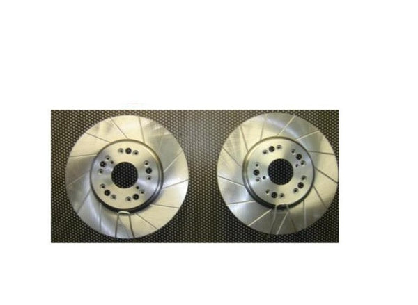 FOR LEXUS IS200 GROOVED BRAKE DISCS FRONT LEFT RIGHT SIDE