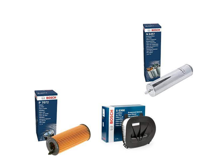 BOSCH SERVICE KIT FOR BMW X5 3.0 XDRIVE40D M SPORT E70 BOSCH FUEL OIL AIR FILTER