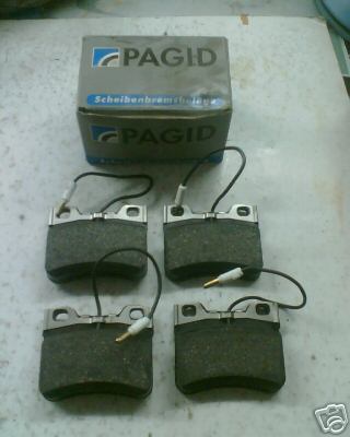 PEUGEOT 106 1.0 1.1  BRAKE PADS GENUINE PAGID