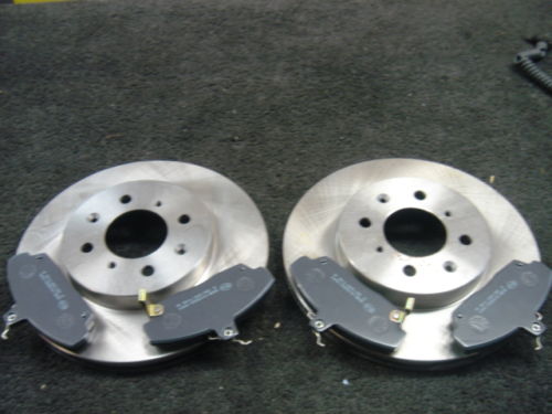 FOR HONDA CIVIC 2.0TD 97-1999 FRONT BRAKE DISCS & PADS 