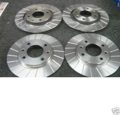 PEUGEOT 206 GTI 180 GROOVED BRAKE DISC & BRAKE PADS