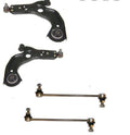 FORD FIESTA 1996-2002 2 WISHBONE SUSPENSION ARM 2 ANTI ROLL BAR LINK