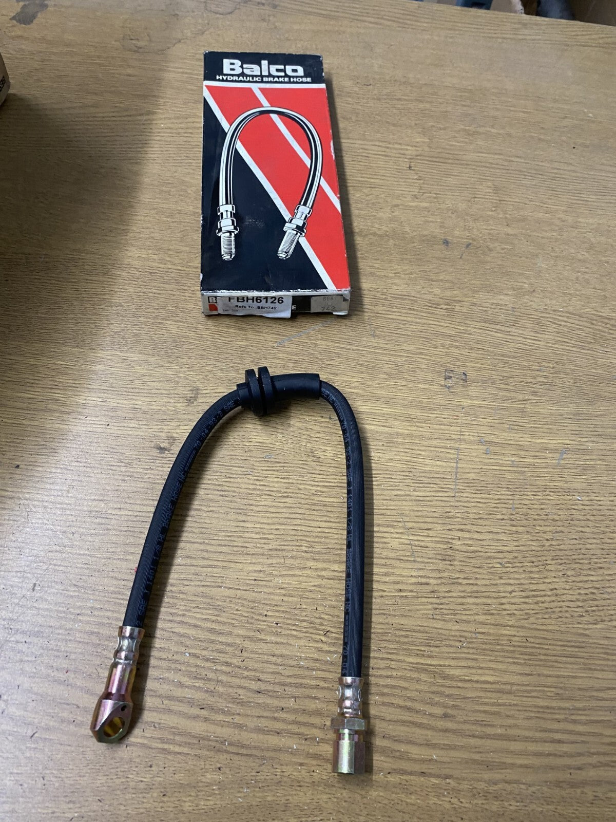 FOR LANCIA DELTA 1300 1500 1600 1980-1983 FRONT BRAKE FLEXY HOSE