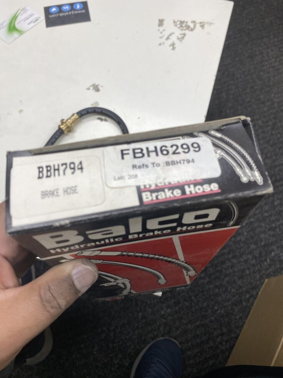 FOR DATSUN CHERRY N12 1.0 1.3 1.5 FRONT BRAKE HOSE LEFT OR RIGHT