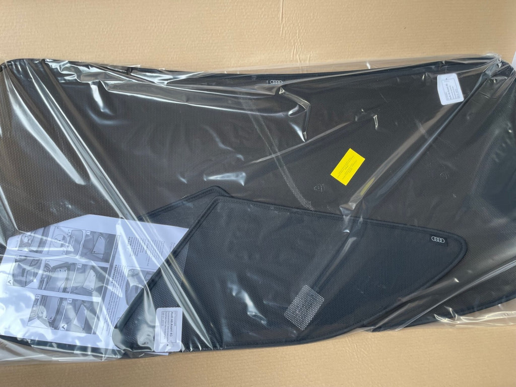 AUDI A6 RS6 QUATTR0 AVANT 11-18 REAR DOOR GLASS SUN BLIND 4G9064160 3pc GENUINE