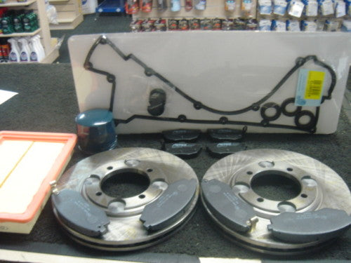 FOR HYUNDAI COUPE 96-02 BRAKE DISC PADS OIL AIR ROCKER GASK