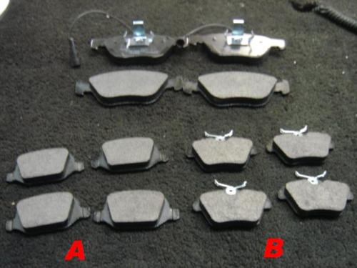ALFA 156 147 GTV TS JTD TD JTS FRONT & REAR BRAKE PADS