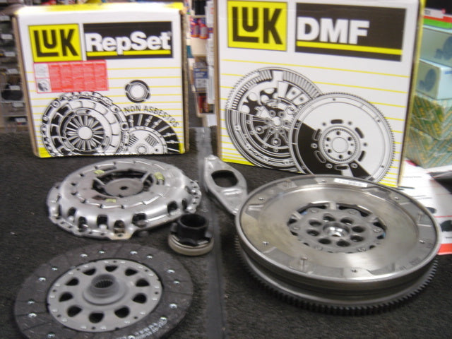 FLYWHEEL BMW 320D E46 150BHP 03-05 CLUTCH DUAL MASS FLYWHEEL CLUTCH KIT OE LUK 