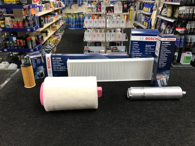 MINI COOPER 1.6D R56 2006-2010 SERVICE KIT OIL AIR CABIN DIESEL FUEL FILTER