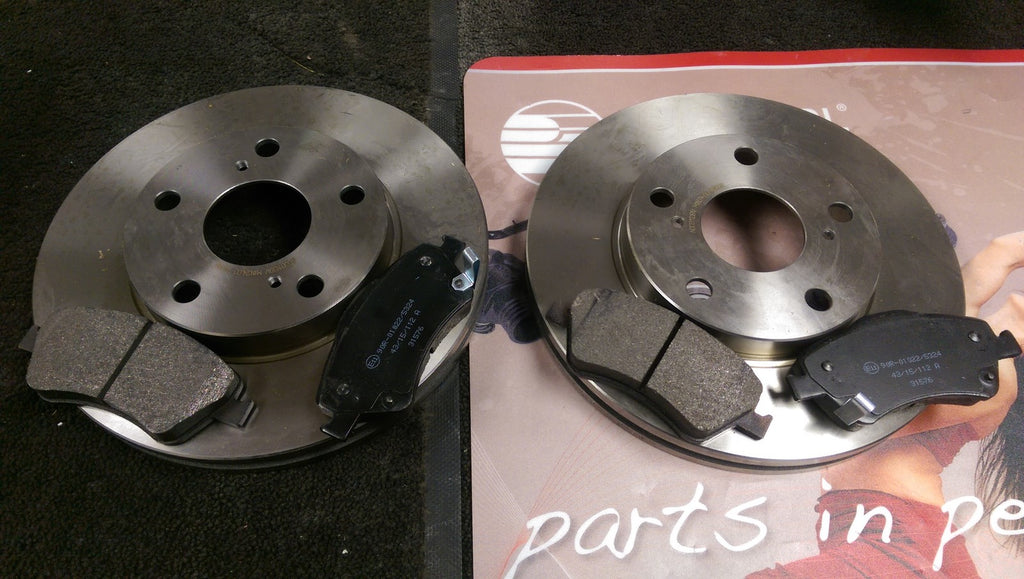 FOR AURIS 1.3 1.4 D-4D 1.6 2012 ON FRONT DISCS AND PADS CHASIS PREFIX SB