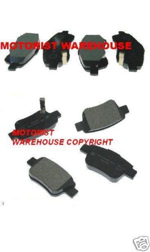  AVENSIS VVTI D4D 03> MINTEX FRONT REAR BRAKE PADS