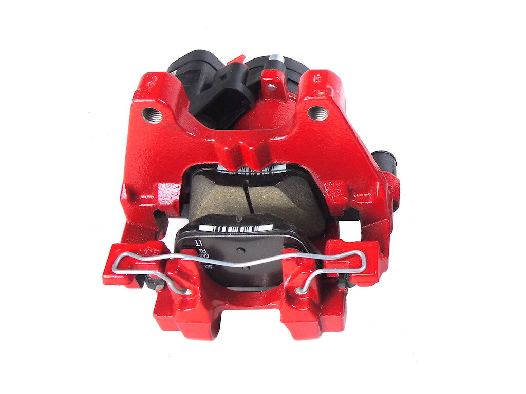 REAR BRAKE CALIPER LH ELECTRIC MOTOR PADS BRACKET AUDI S3 RS3 8V 310MM DISC  