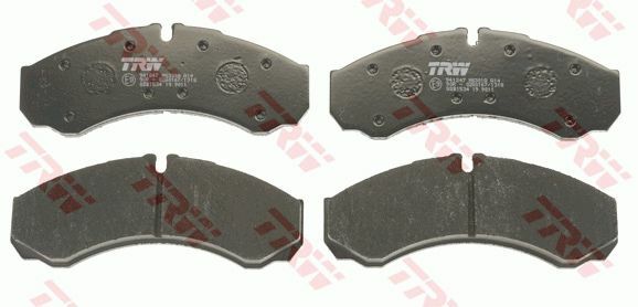FOR IVECO DAILY 2.3HPI 2.8 TURBO UNIJET 3.0 HPT FRONT BRAKE PADS GENUINE GIRLING