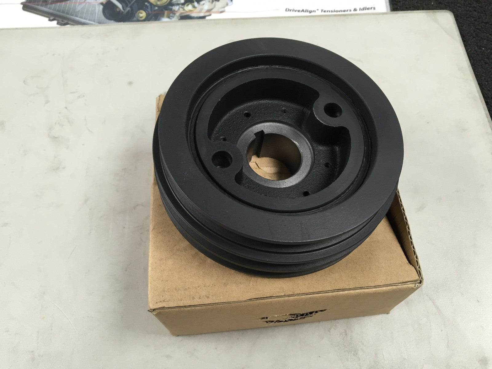 FOR MITSUBISHI DELICA  2.8TD IMPORT 4M40  94-04 CRANKSHAFT DAMPER PULLEY 3 BELTS