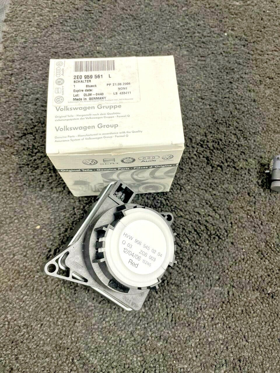 VW CRAFTER 2010-16 HEAD LIGHT SWITCH ON OFF AUTO HEADLAMP REAR FOG LIGHT
