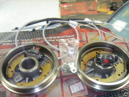 FOR CITROEN SAXO PEUGEOT 106  REAR BRAKE DRUMS BRAKE CYLINDERS CABLES & SHOES