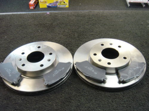 LANDROVER FREELANDER BRAKE  DISCS & PADS FRONT 2000>