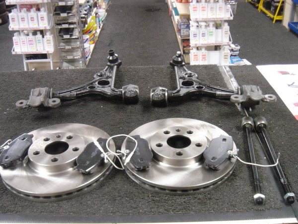 CITROEN DISPATCH 1.9D TD HDi 96-06 WISHBONE ARM BRAKE DISC PAD INNER RACK END