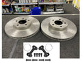 FOR AUDI SEAT SKODA VW CUPRA REAR BIG BRAKE DISCS UPGRADE 356mm X 22mm