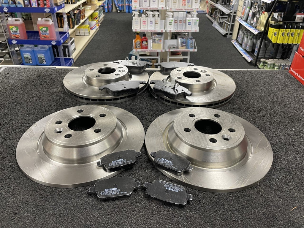 FORD  S-MAX TDCi 115BHP 140BHP FRONT REAR BRAKE DISCS BRAKE PADS MAN HBRAKE